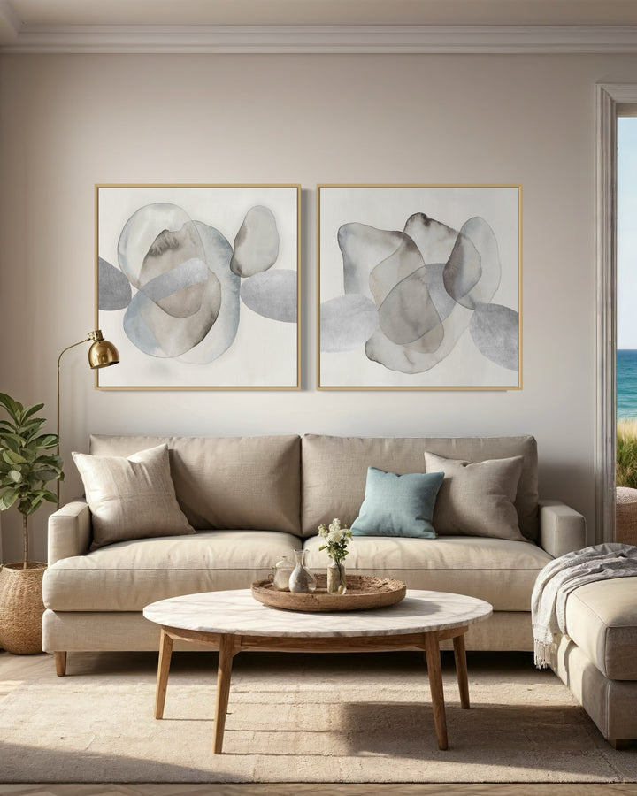 Aqua Set 36"x36"